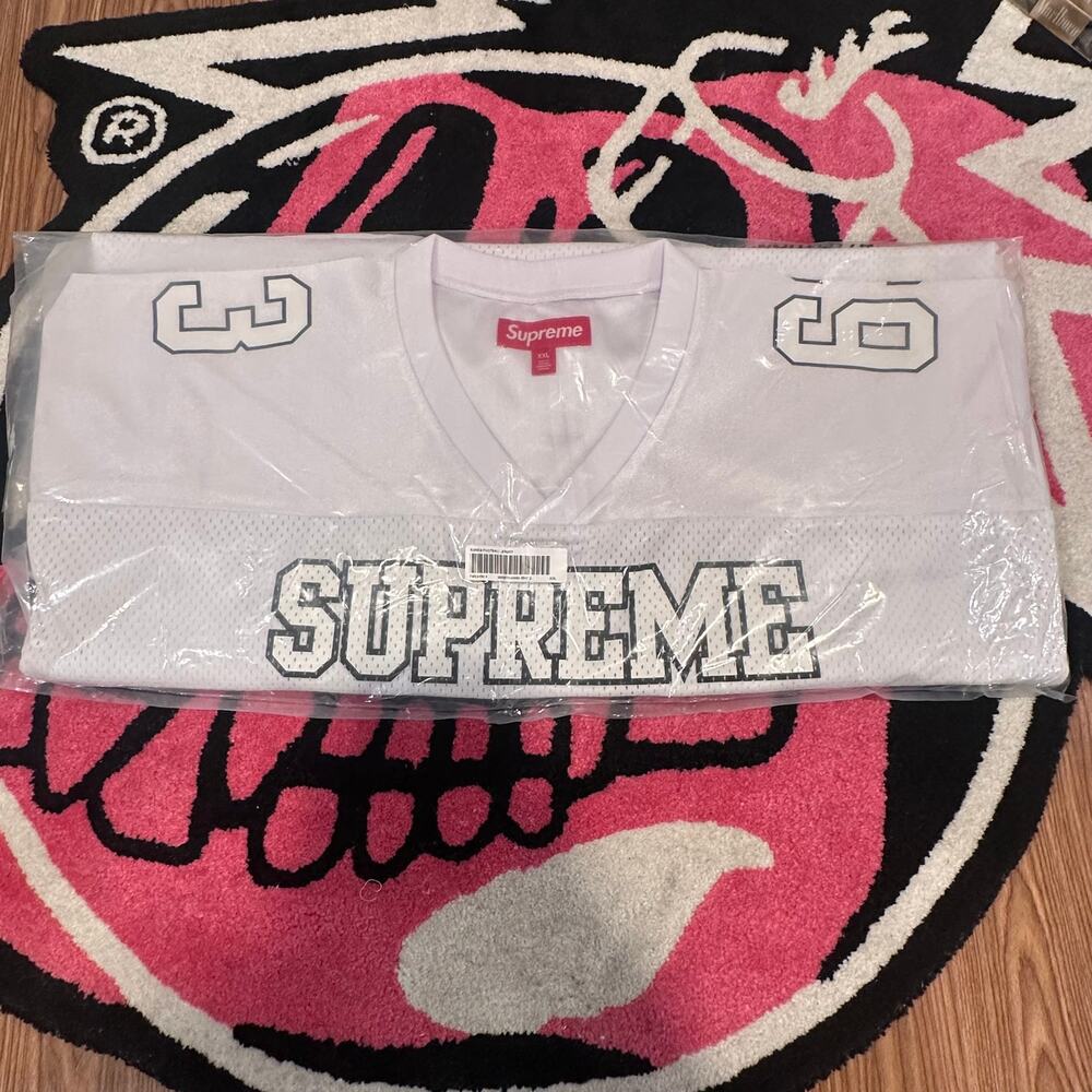 Supreme Bones Football Jersey White XXL - Brand New in Bag